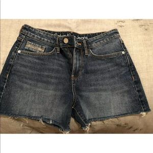 Calvin Klein denim shorts